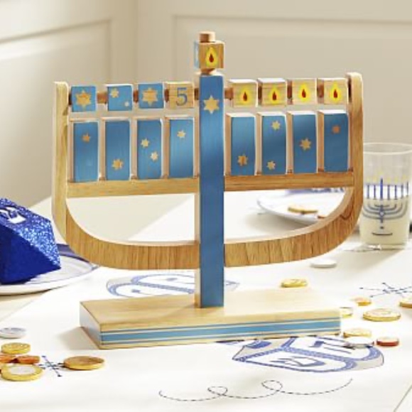 Pottery Barn Kids Other - My First Menorah-Pottery Barn